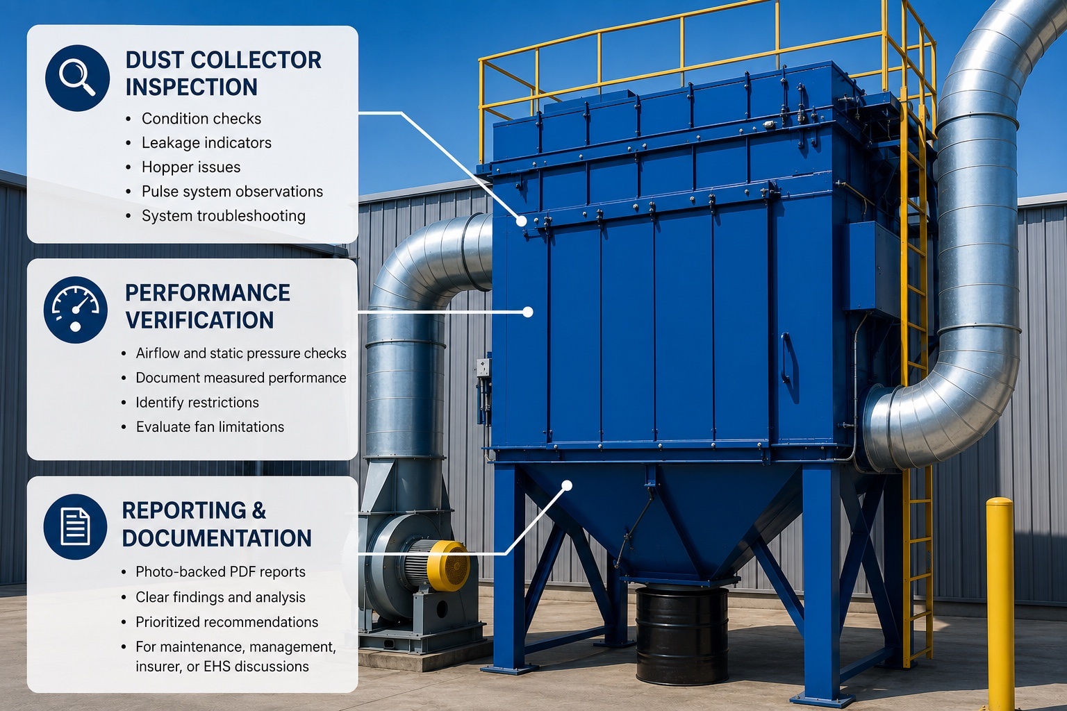 Dust collector inspection services overview